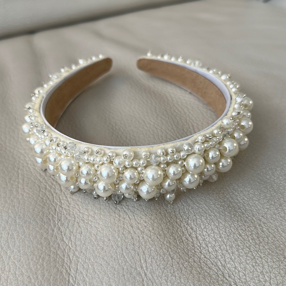 Pearl Beaded Headband